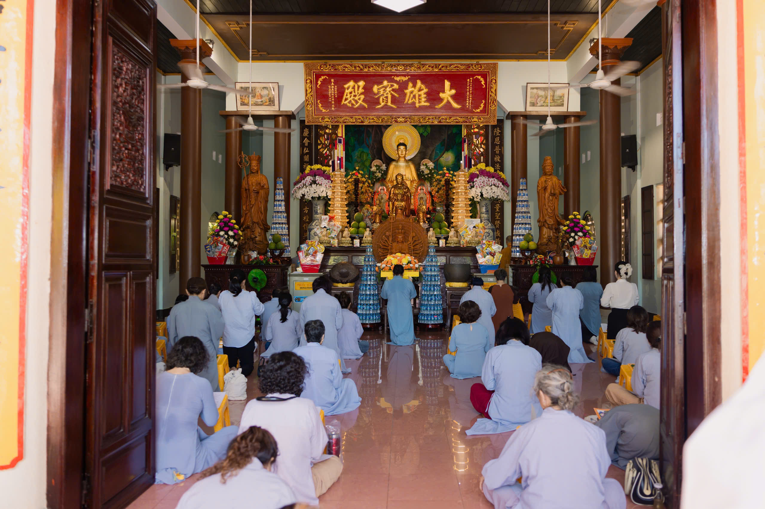 Phường Quy Nhơn: Lễ khai kinh Vu Lan - Báo hiếu tại Tổ đình Long Khánh